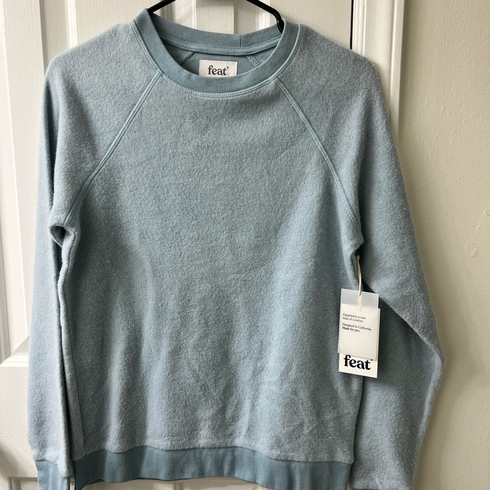 Feat Light Blue Sweatshirt